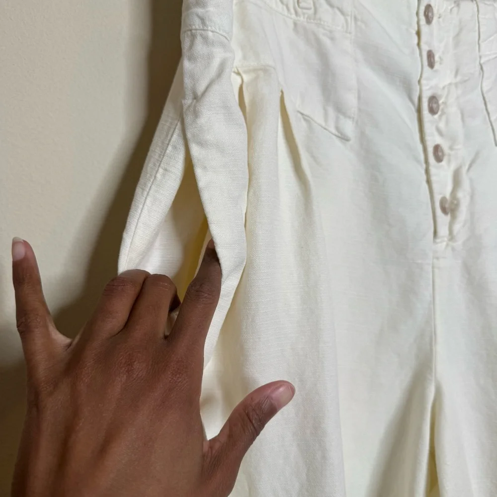 By Anthropologie Oceanside Cropped Wide Leg Pants - Picture 6 of 12